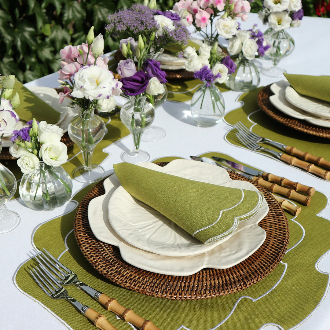 Rattan Charger Plate, Brown – Oilbhe Belfast